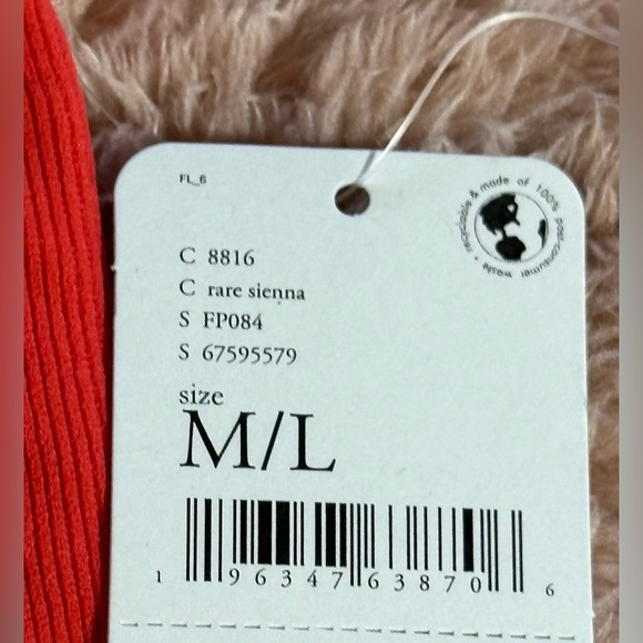 NWT FREE PEOPLE Intimately Tank Rare Sienna M/L - Picture 4 of 4